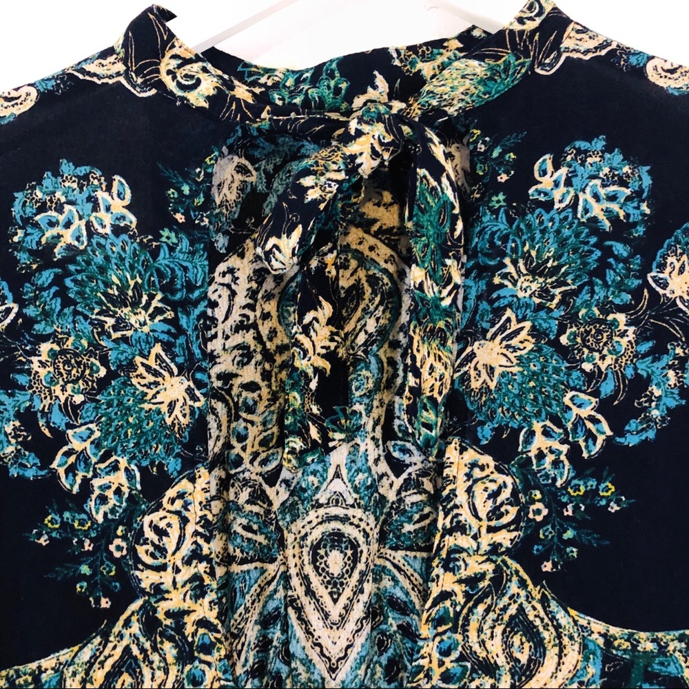 NWT Free People Lady Luck Print Tunic. Size Large. - Picture 8 of 8